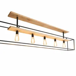 Lámpara de techo de estilo industrial