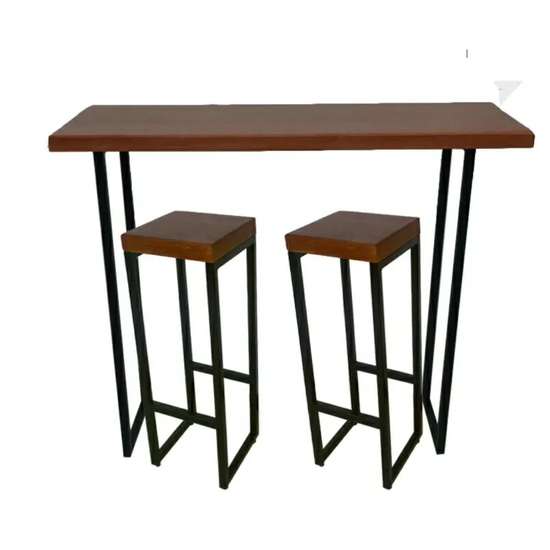 Mesa para barra o desayunadora con dos sillas. Modelo DF2