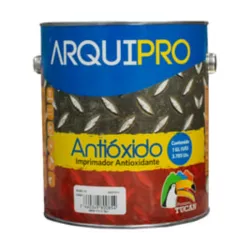 Pintura Antióxido Gris para superficies metálicas. 3.78 L 