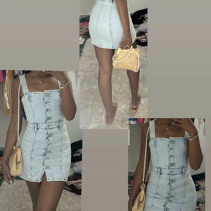 Denim claro Mango 