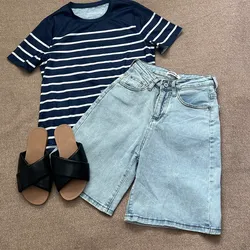 Denim largo 