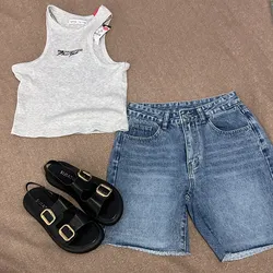 Denim largo 