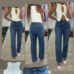 Denim oscuro skinny