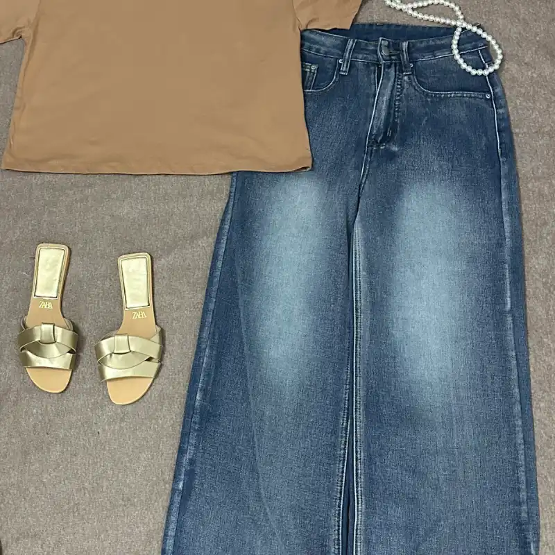 Denim oscuro y claro 