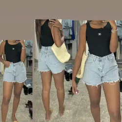 Short denim 