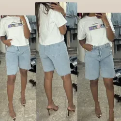Short denim claro 