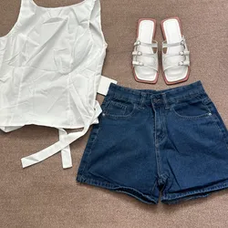 Short Denim Oscuro