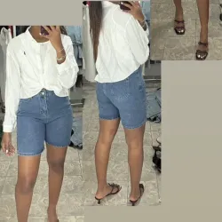 Short denim 