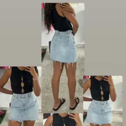 Top con aberturas 
