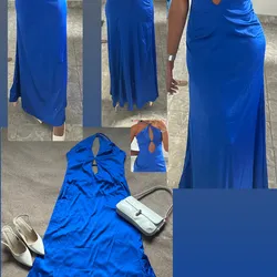 Vestido azul marino