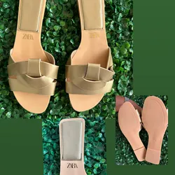 Zara básicas doradas 
