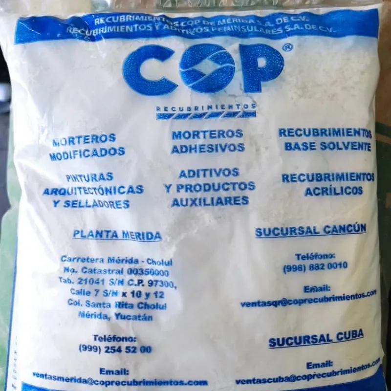 Cemento Junteador Blanco 1kg