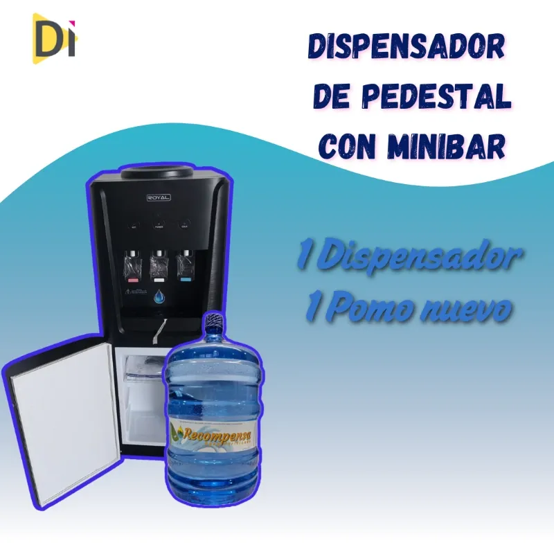 Dispensador ROYAL con minibar