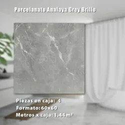 Porcelanato Analaya Grey