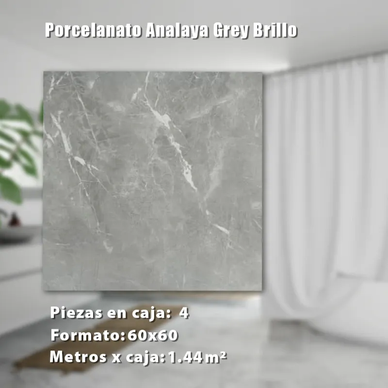 Porcelanato Analaya Grey