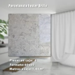 Porcelanato Foster Brillo