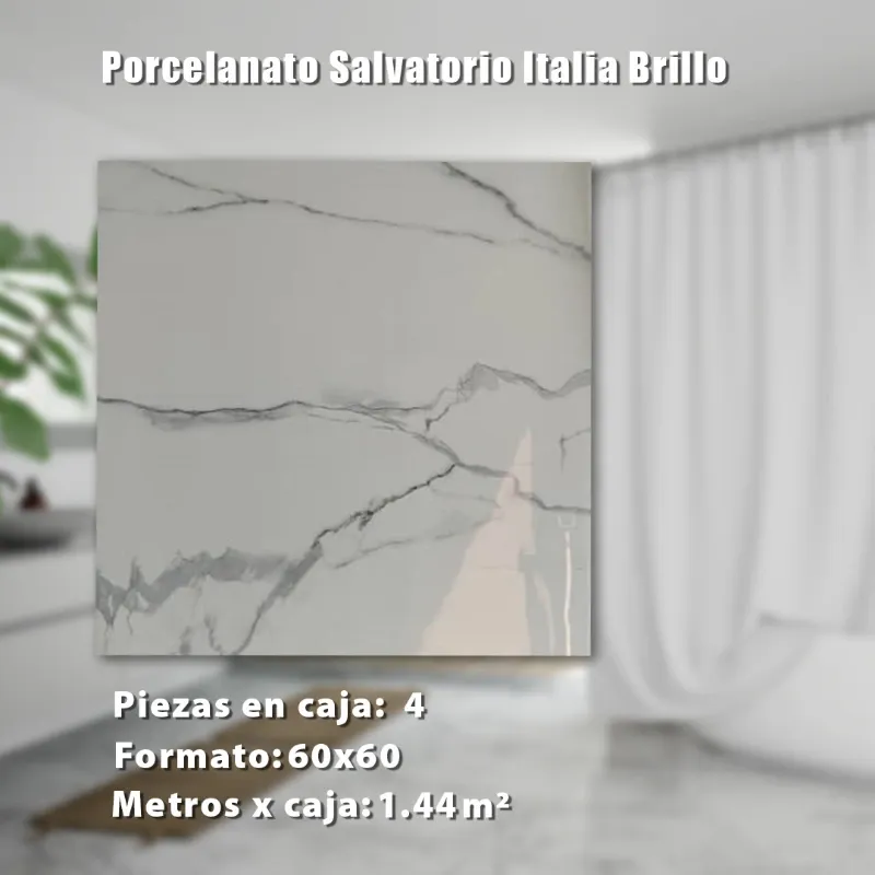 Porcelanato Salvatorio Italia Brillo