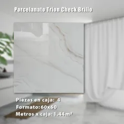 Porcelanato Trion Check Brillo