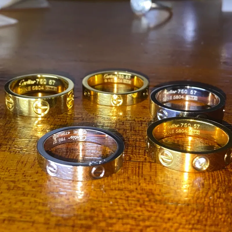Anillos Cartier