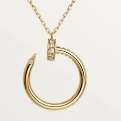 Cadena Cartier estilo Clavo