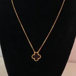 Cadena Van Cleef Negra 