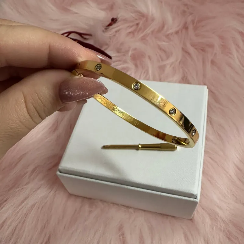 Pulsera Cartier Delgada talla 16cm y 17cm