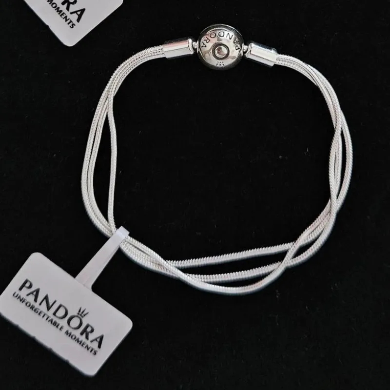 Pulsera Pandora Colección talla 17cm
