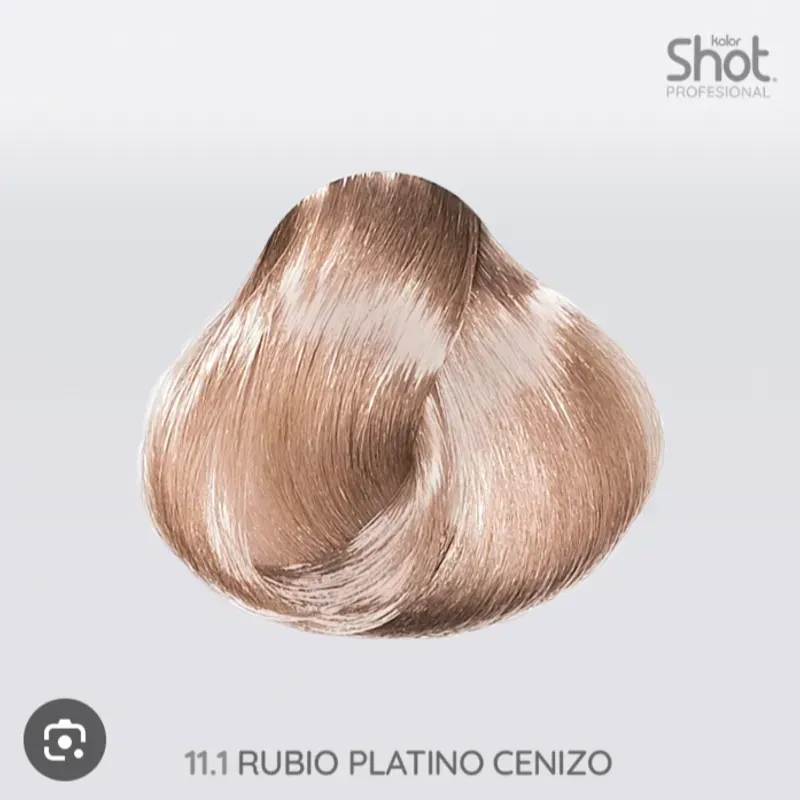 11.1 Rubio platino cenizo