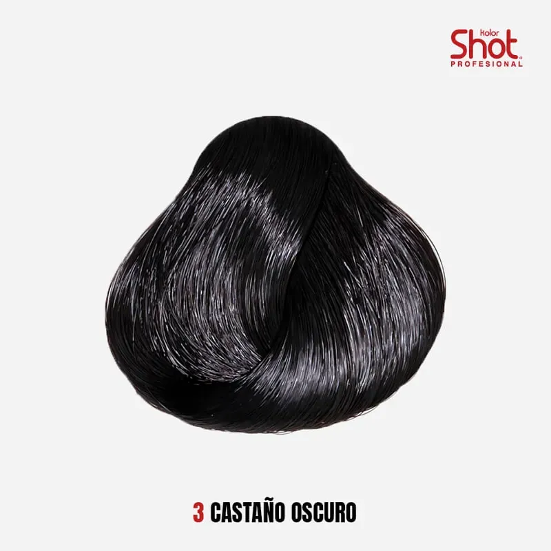 3 Castaño oscuro