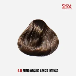 6.11  Rubio oscuro cenizo intenso 