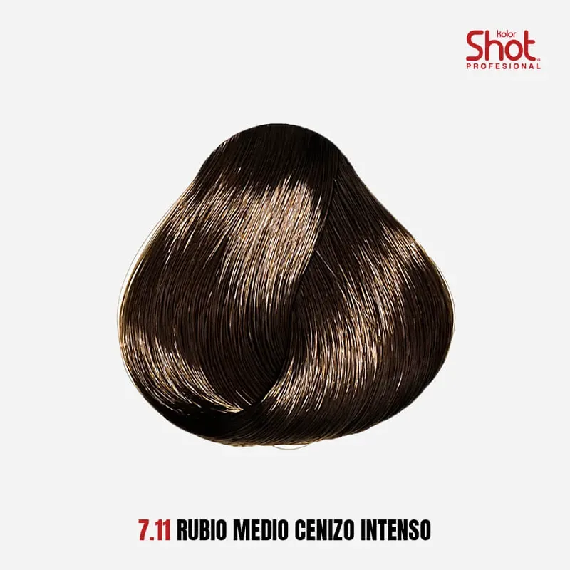 7.11 Rubio cenizo intenso