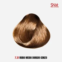 7.31 Rubio medio dorado cenizo