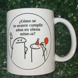 Jarra de ceramica "Cumpleaños"