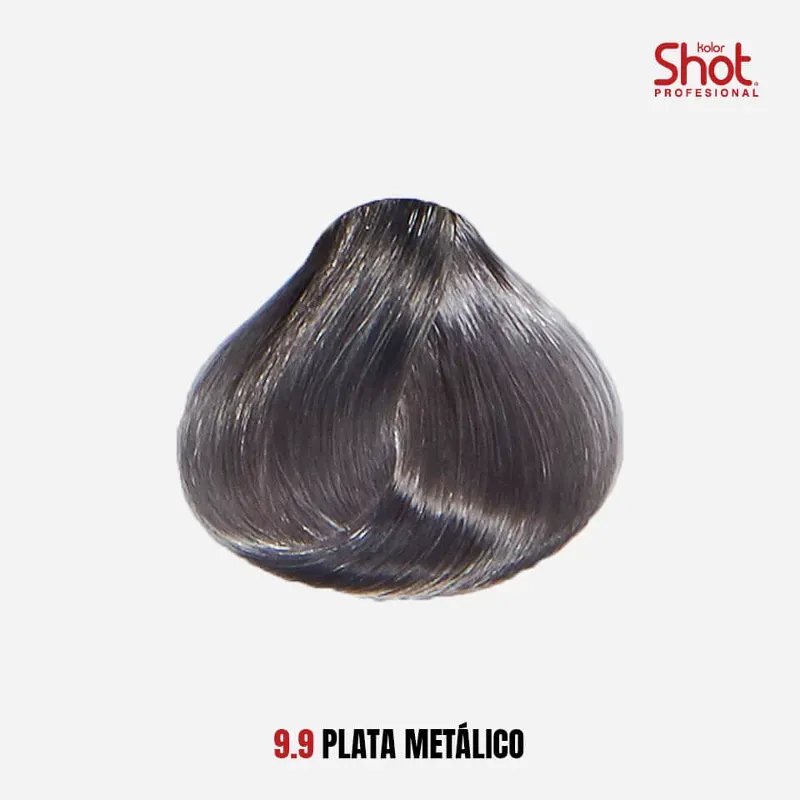 9.9 Plata metálico 