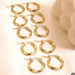 Argollas de acero inoxidable (Paso 1 pequeñas)