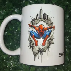 Jarra de ceramica "Spiderman"