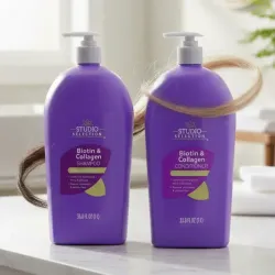 Champu y acondicionador de biotina y colageno 