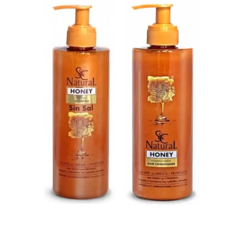 Champu y Acondicionador Natural de Miel ( Sin sal)