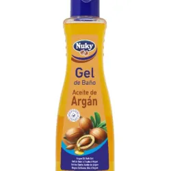Gel de baño de aceite de argan