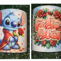 Jarra de ceramica "Feliz dia"