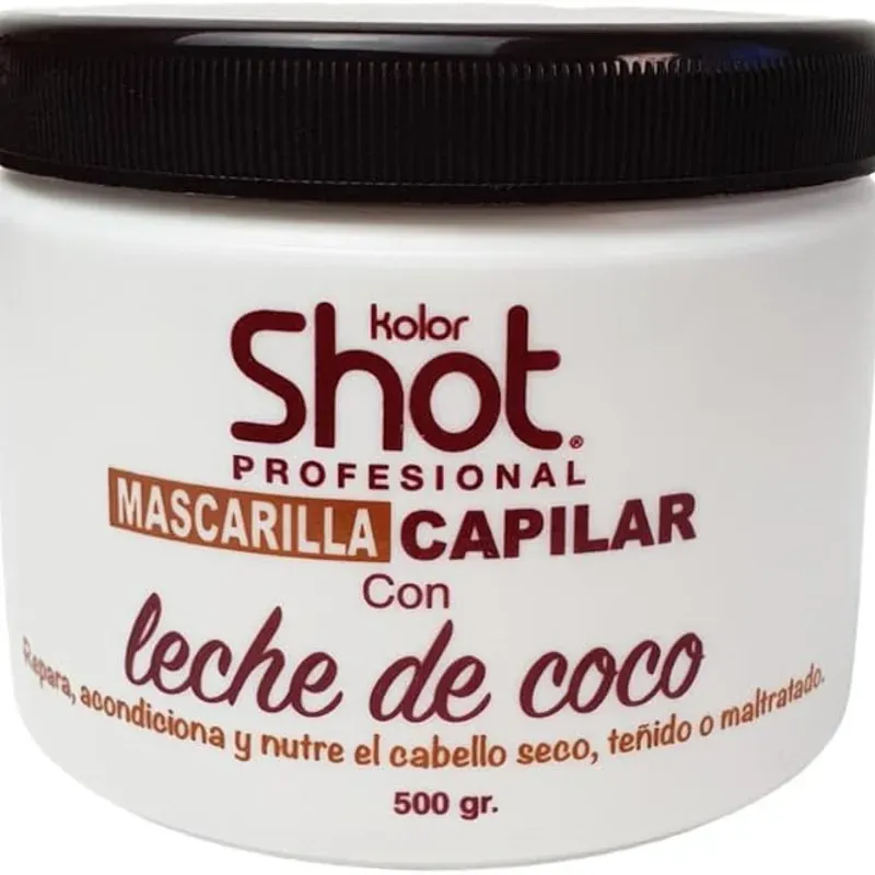 Mascarilla Capilar con leche de coco 