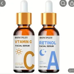 Serum vitamina C y retinol Dia y noche