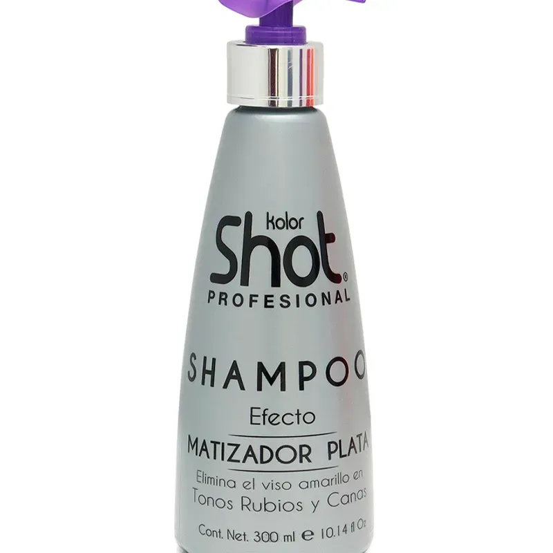 Shampoo matizador Shot Plata
