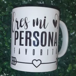 Jarra de ceramica "Eres mi perona favorita"