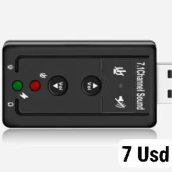 Adaptador de audio 7.1