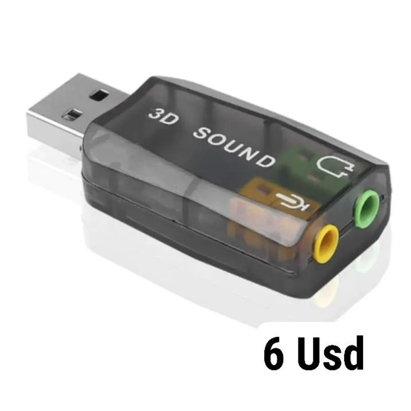 Adaptador de audio 5.1