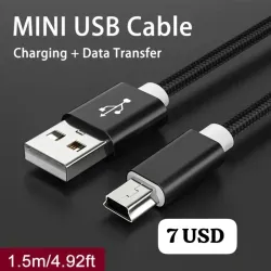 🔌 Cable MINI USB de 1.5 Metros  