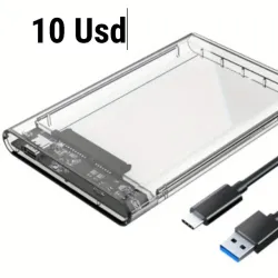 Cajita para SSD transparente 