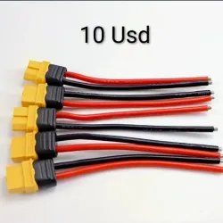 Conectores xt60 con cable
