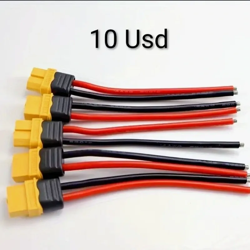 Conectores xt60 con cable